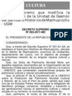 2011-06-17 - Decreto Supremo 003-2011-MC