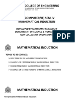 Maathematical Induction