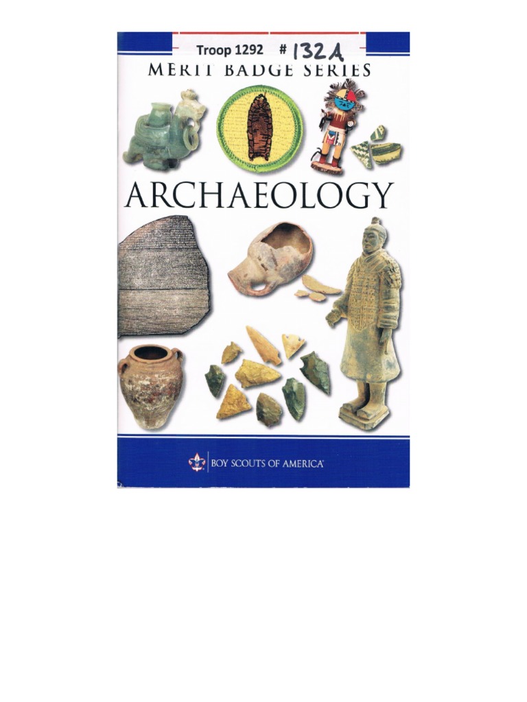 Archaeology Merit Badge Pamphlet | PDF