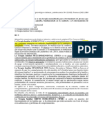Mini-examen tratamientos psicológicos infancia y adolescencia 30-12-2022. Fonseca (2021)