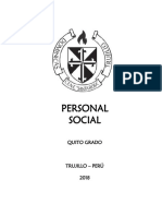 Personal Social 5º - I BIM-2018