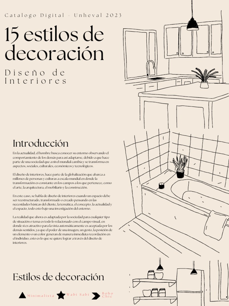 Diseño de Interiores | PDF | Minimalismo | Diseño