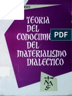 DE VRIES Josef, Teoría Del Conocimiento Del Materialismo Dialéctico, EMDCJ, Bilbao 1960