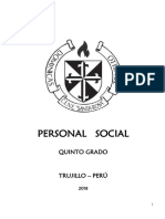 Personal Social 5º - II Bim - 2018