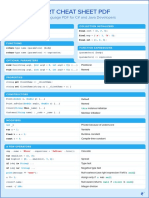 Dart Language Cheat Sheet