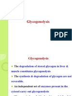 Glycogenolysis