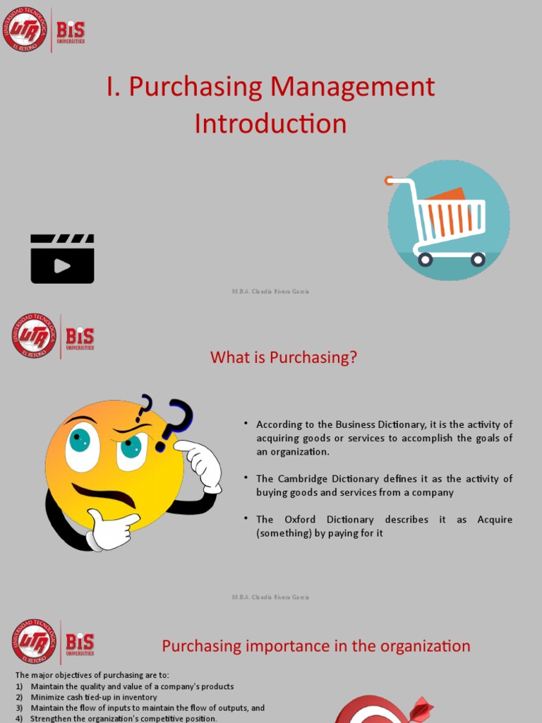 Purchasing Management Essentials | PDF | Supply Chain | Business