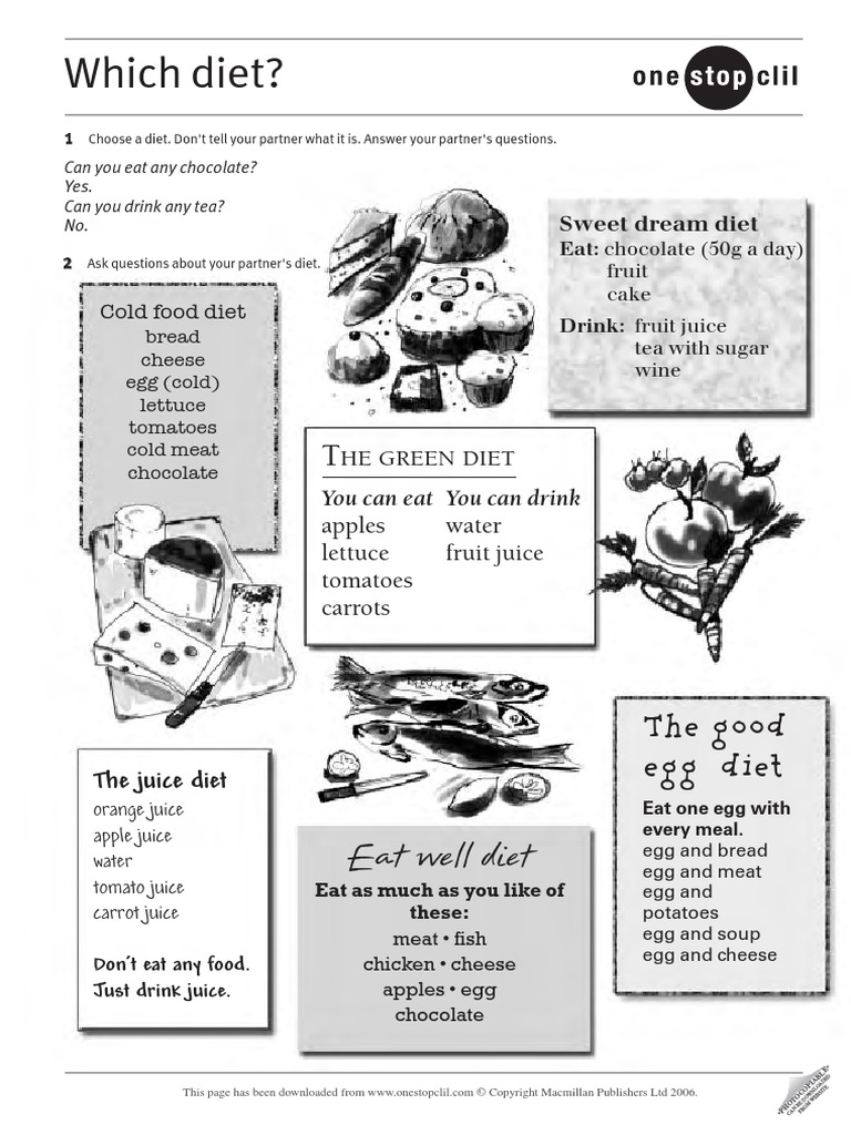 Which Diet PDF Juice Diet & Nutrition