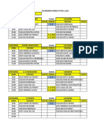 Calendario Diario Futsal 2023