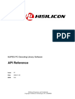 MJPEG PC Decoding Library Software API Reference
