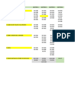 Codigos de Sectorizaciones de Modulos