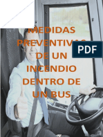 Medidas Preventivas de Incendio Dentro de Un Bus