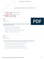 Evaluación Final Del Curso - Revisión Del Intento