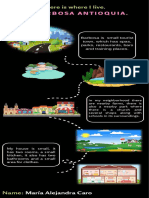 Infografía Mi Vecindario - Ingles