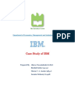 Case Study of IBM - Final