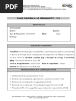 Modelo de Plano de Acompanhamento Familiar | PDF | Família