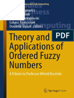 Theory and Applications of Ordered Fuzzy
