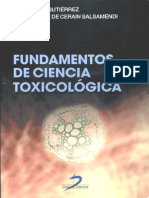 Fundamentos de Ciencia Toxicológica. 2001
