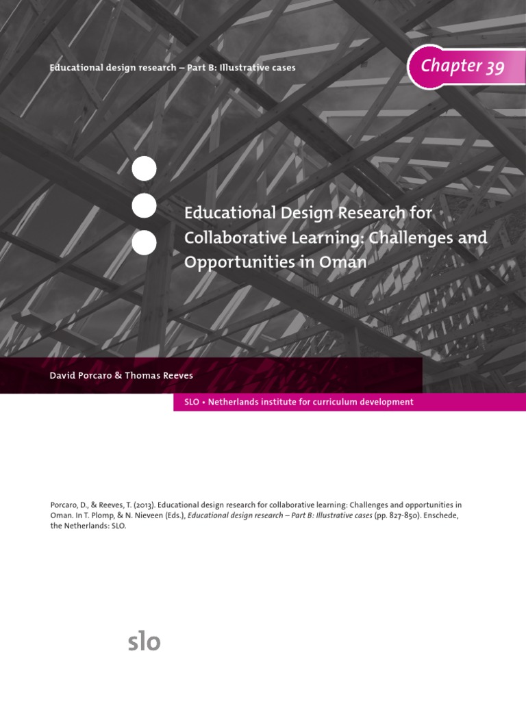Collaborative Learning in Oman: Design Research | PDF | Educational ...