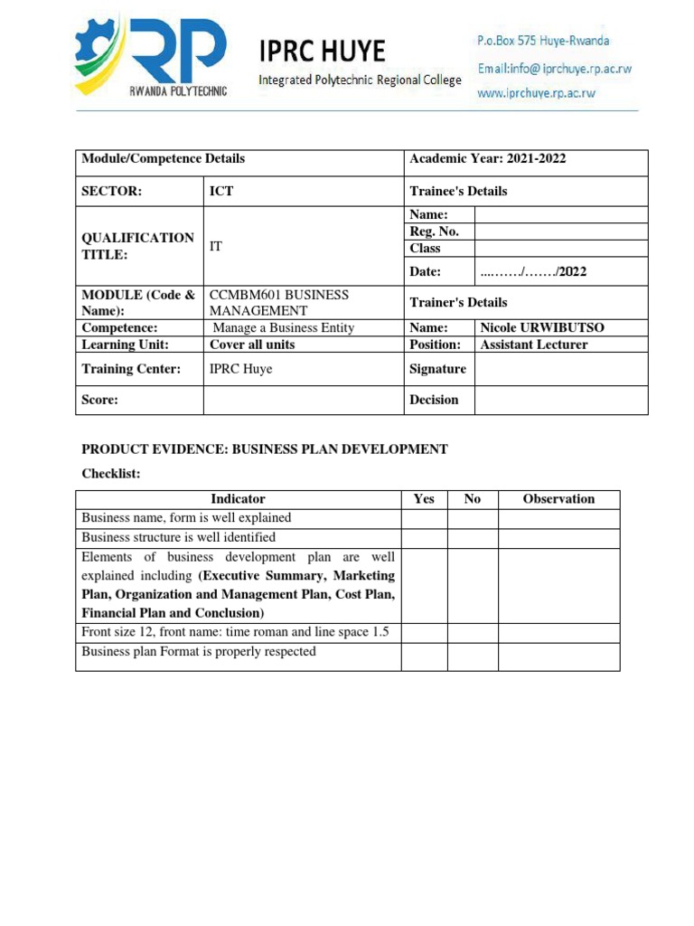 checklist-ict-business-plan-pdf