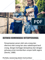 Hubungan Interpersonal