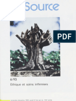 Ethique Et Soins Infirmiers: Novembre-Décembre 1993, Paraît 6 Fois Par An, 103e Année