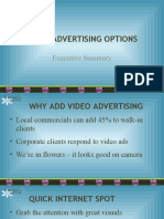 Video Advertising Options