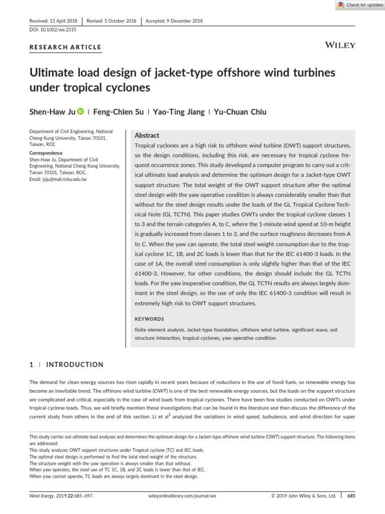 wind-energy-2019-ju-ultimate-load-design-of-jacket-type-offshore