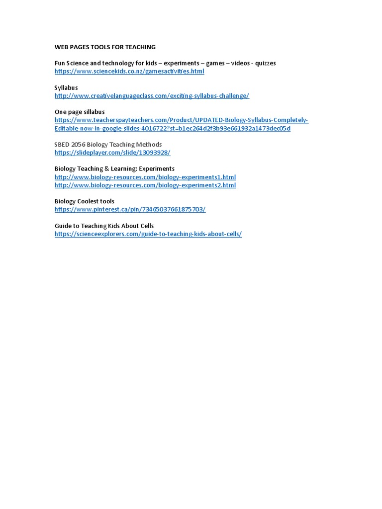 Tools For Teaching Pdf