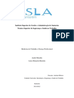 Medicina Do Trabalho e Doença Profissional