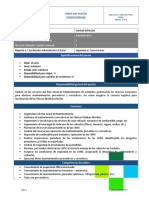 Perfil de Puesto Control Vehicular