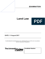 GDL Land Past Paper 1