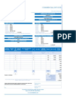 Commercial Invoice Template