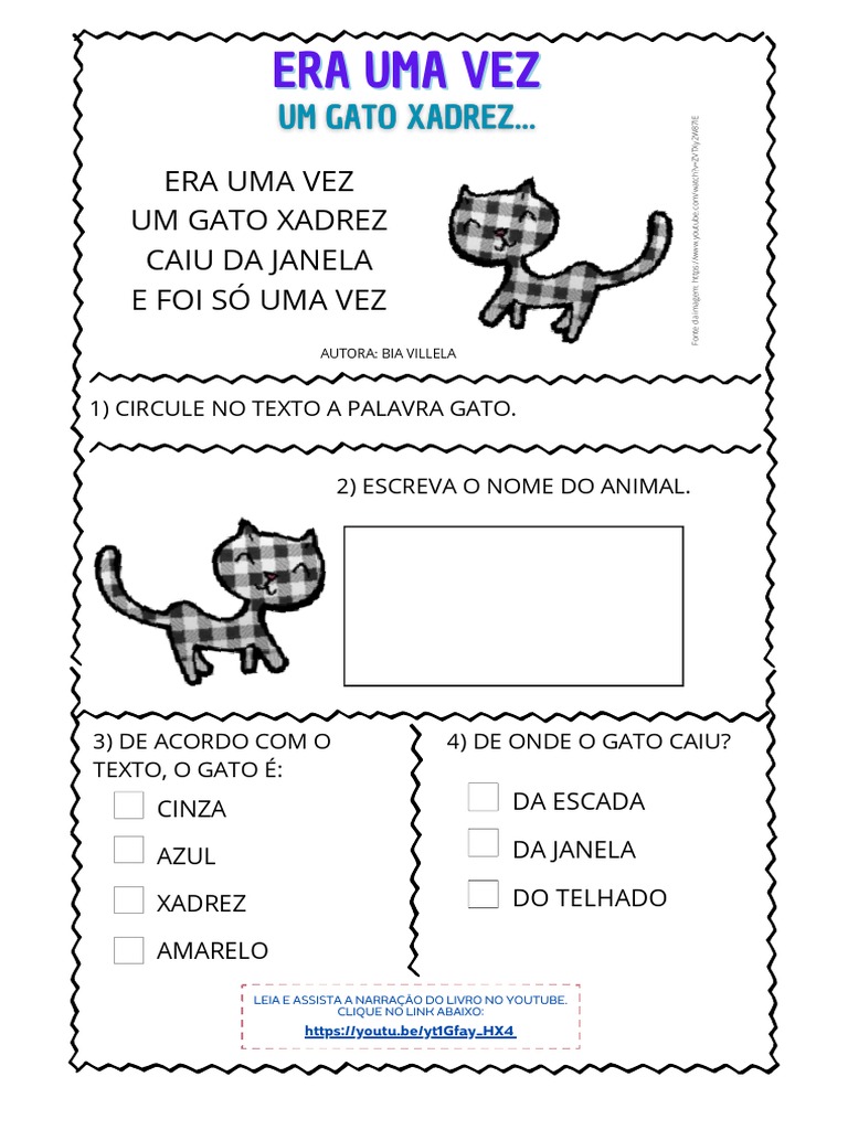 O GATO XADREZ | PDF