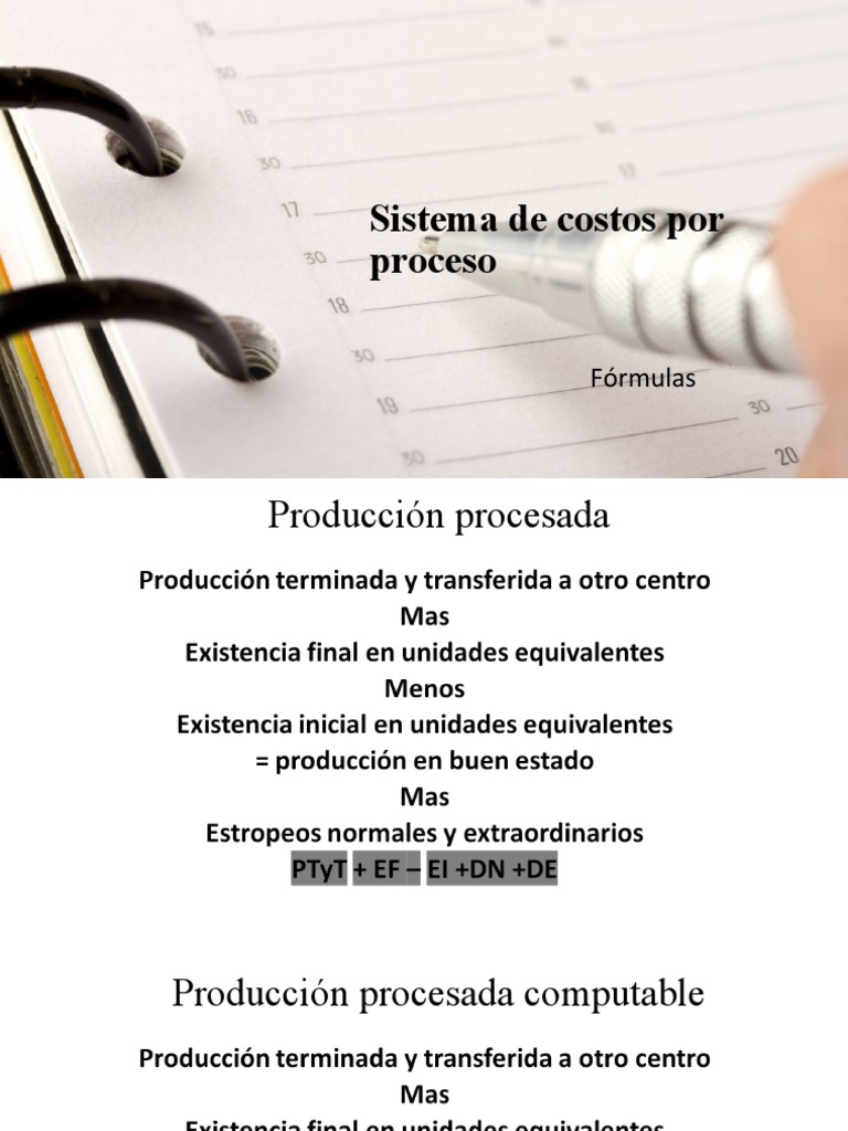 2do Formulas PPC | PDF