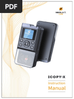 Icopy X User Manual