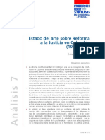 Arcia Estado de La Reforma A La Justicia en Colombia 1991-2011