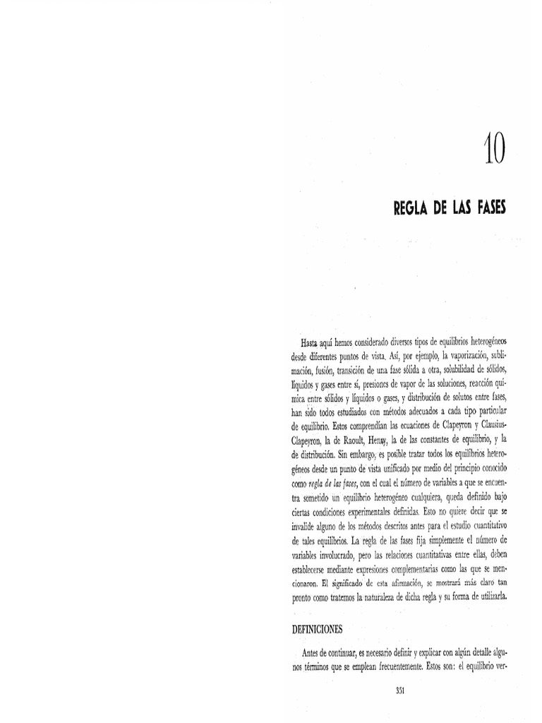 Maron Prutton Fundamentos de Fisicoquímica (Cap10) | PDF