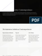 Infografía Del Arte Contemporáneo