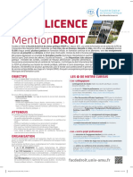 Licence: Mentiondroit