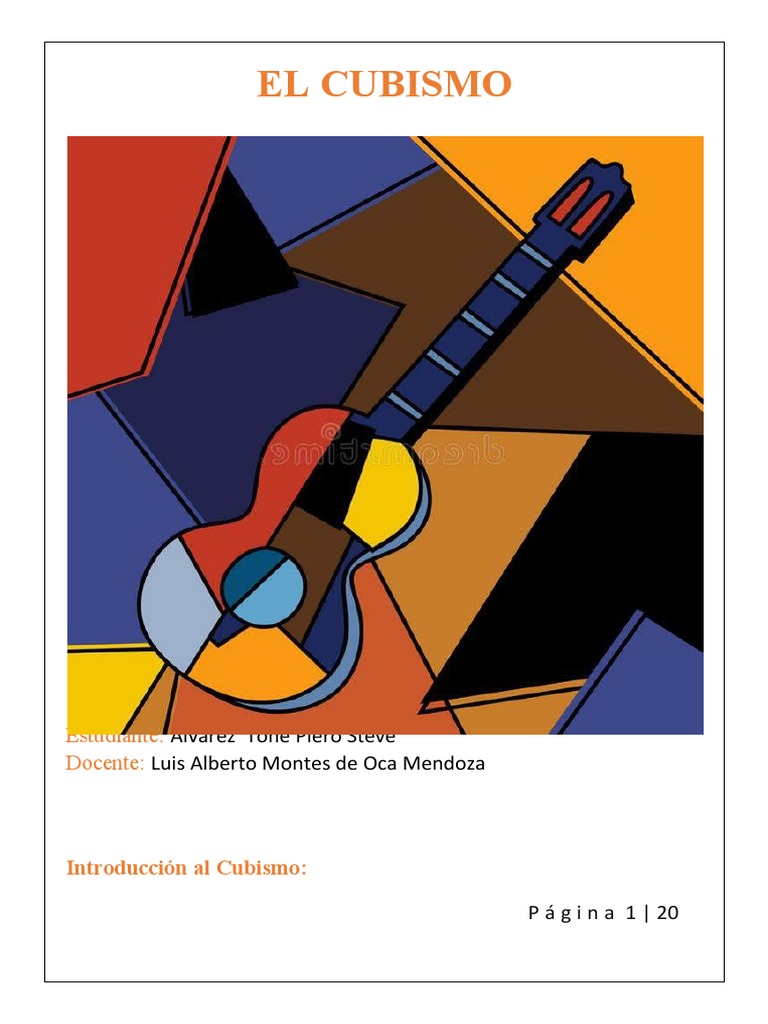 Cubismo y Futurismo | PDF | Cubismo | Arte abstracto