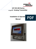 DAT-SS 400 Field Mounted Indicator Manual