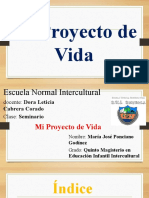 Proyecto de Vida Maria