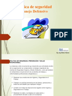 Capacitación en Manejo Defensivo