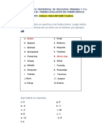 Evaluación Final - Modulo 1 (Quechua)