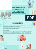 Contusiones, Esguinces y Luxaciones