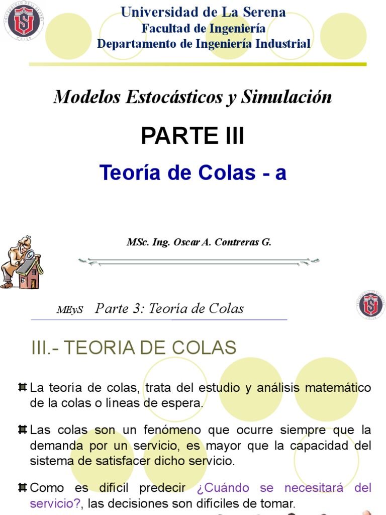 3 Teoria de Colas A | PDF | Distribución de veneno | Enseñanza de ...