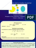 Distribución de La Media Muestral