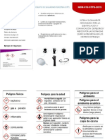 NOM 005 Comunicación de Riesgos y Manejo Seguro de PQ