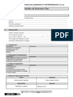 CLE - Modèle de Business Plan